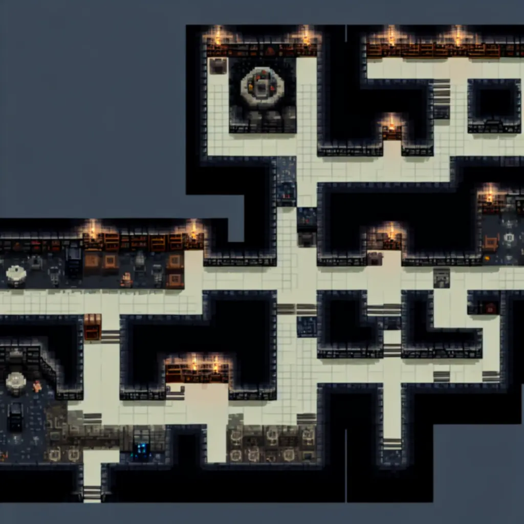 Proceduralnie generowane lochy – widok z rozgrywki