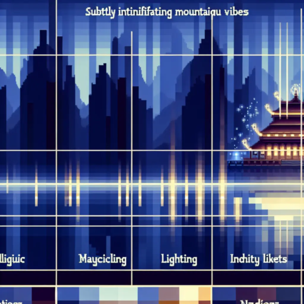 Dramatyczne oświetlenie i tła – świątynia Mount Morta